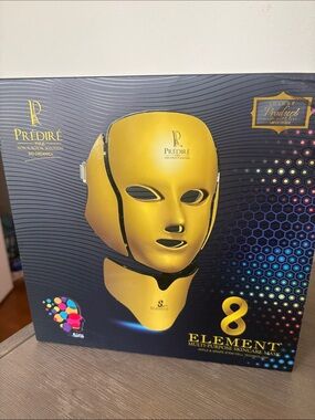 Prédiré 8 Element Women’s Skincare Mask - Gold NIB